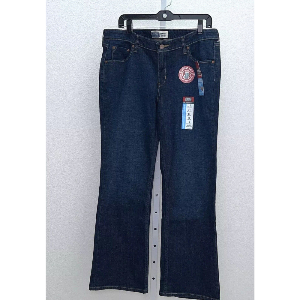 NEW Levi's Low-Rise Bootcut Jeans Women 14 Blue Denim Cotton
